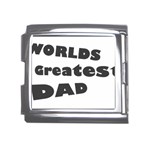 dad Mega Link Italian Charm (18mm)