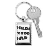 dad Key Chain (Rectangle)