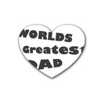 dad Heart Coaster (4 pack)