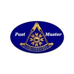 Past Master Sticker Oval (10 pack)