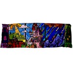 Beauty Stained Glass Castle Building Body Pillow Case (Dakimakura)
