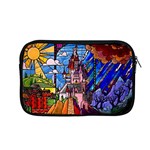 Beauty Stained Glass Castle Building Apple MacBook Pro 13  Zipper Case
