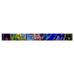 Beauty Stained Glass Castle Building Cross Back Hipster Bikini Set from ArtsNow.com Waistband