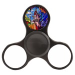 Beauty Stained Glass Castle Building Finger Spinner