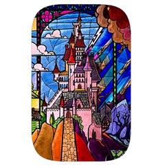 Beauty Stained Glass Castle Building Waist Pouch (Small) from ArtsNow.com Back
