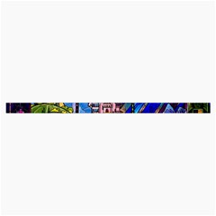 Beauty Stained Glass Castle Building Roll Up Canvas Pencil Holder (S) from ArtsNow.com Strap