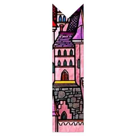 Beauty Stained Glass Castle Building Kids  Midi Sailor Dress from ArtsNow.com Placket