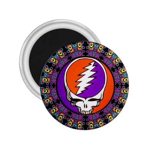 Gratefuldead Grateful Dead Pattern 2.25  Magnets from ArtsNow.com Front
