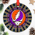 Gratefuldead Grateful Dead Pattern Ornament (Round)