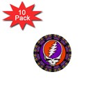 Gratefuldead Grateful Dead Pattern 1  Mini Buttons (10 pack) 