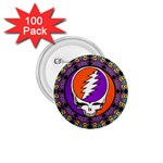 Gratefuldead Grateful Dead Pattern 1.75  Buttons (100 pack) 