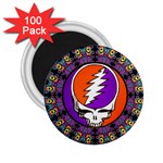Gratefuldead Grateful Dead Pattern 2.25  Magnets (100 pack) 
