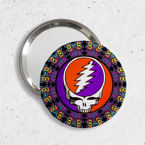 Gratefuldead Grateful Dead Pattern 2.25  Handbag Mirrors from ArtsNow.com Front