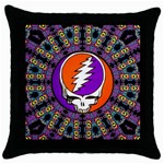 Gratefuldead Grateful Dead Pattern Throw Pillow Case (Black)