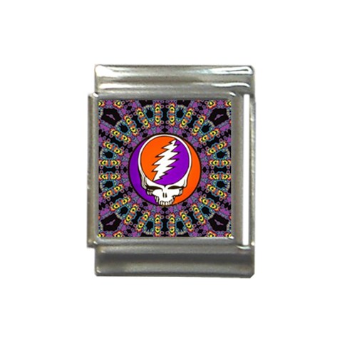 Gratefuldead Grateful Dead Pattern Italian Charm (13mm) from ArtsNow.com Front