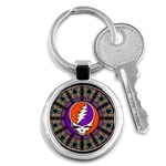 Gratefuldead Grateful Dead Pattern Key Chain (Round)
