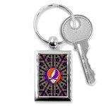 Gratefuldead Grateful Dead Pattern Key Chain (Rectangle)