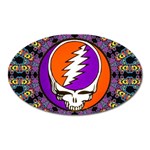 Gratefuldead Grateful Dead Pattern Oval Magnet