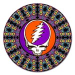 Gratefuldead Grateful Dead Pattern Magnet 5  (Round)