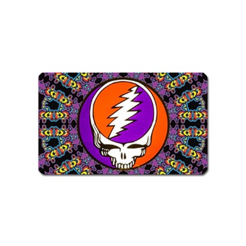 Gratefuldead Grateful Dead Pattern Magnet (Name Card) from ArtsNow.com Front