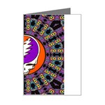Gratefuldead Grateful Dead Pattern Mini Greeting Card