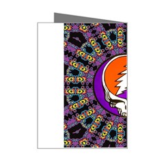 Gratefuldead Grateful Dead Pattern Mini Greeting Card from ArtsNow.com Right