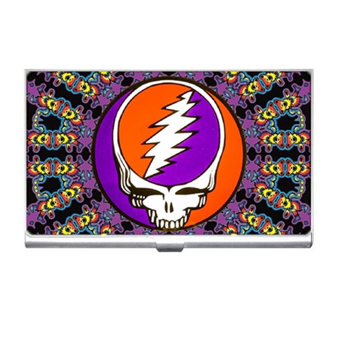 Gratefuldead Grateful Dead Pattern Business Card Holder from ArtsNow.com Front
