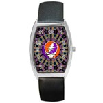 Gratefuldead Grateful Dead Pattern Barrel Style Metal Watch