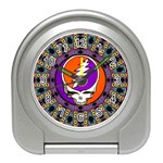 Gratefuldead Grateful Dead Pattern Travel Alarm Clock
