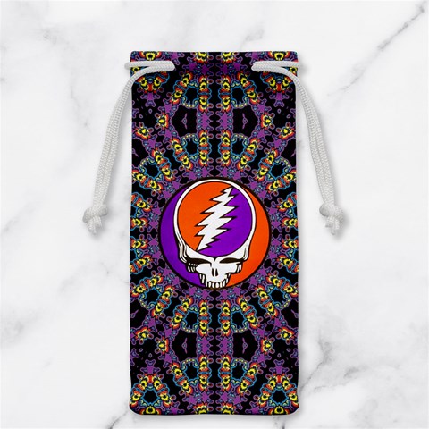 Gratefuldead Grateful Dead Pattern Jewelry Bag from ArtsNow.com Front