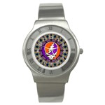 Gratefuldead Grateful Dead Pattern Stainless Steel Watch