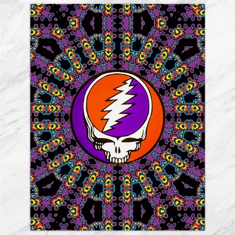 Gratefuldead Grateful Dead Pattern Canvas 12  x 16  from ArtsNow.com 11.86 x15.41  Canvas - 1