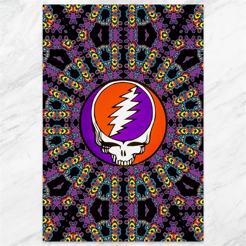 Gratefuldead Grateful Dead Pattern Canvas 12  x 18  from ArtsNow.com 11.88 x17.36  Canvas - 1
