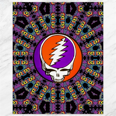 Gratefuldead Grateful Dead Pattern Canvas 16  x 20  from ArtsNow.com 15.75 x19.29  Canvas - 1