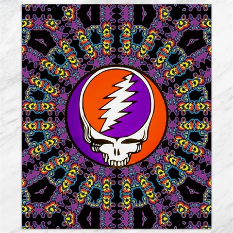 Gratefuldead Grateful Dead Pattern Canvas 20  x 24  from ArtsNow.com 19.57 x23.15  Canvas - 1