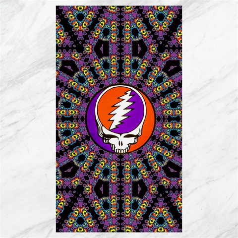 Gratefuldead Grateful Dead Pattern Canvas 40  x 72  from ArtsNow.com 39.28 x69.23  Canvas - 1