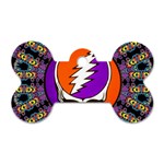 Gratefuldead Grateful Dead Pattern Dog Tag Bone (Two Sides)