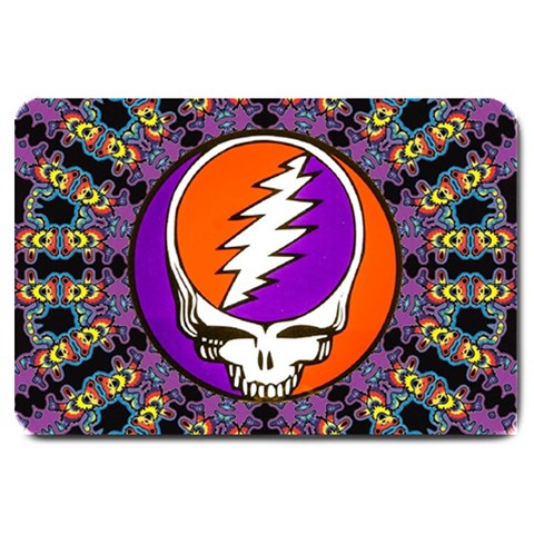 Gratefuldead Grateful Dead Pattern Large Doormat from ArtsNow.com 30 x20  Door Mat