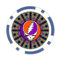 Gratefuldead Grateful Dead Pattern Poker Chip Card Guard from ArtsNow.com Back