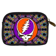 Gratefuldead Grateful Dead Pattern Digital Camera Leather Case from ArtsNow.com Back
