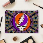Gratefuldead Grateful Dead Pattern Cosmetic Bag (Large)