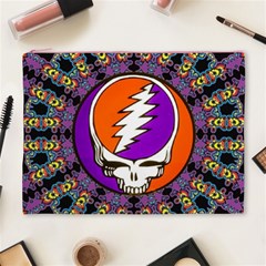 Gratefuldead Grateful Dead Pattern Cosmetic Bag (XL) from ArtsNow.com Front
