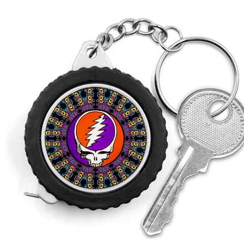 Gratefuldead Grateful Dead Pattern Measuring Tape from ArtsNow.com Front