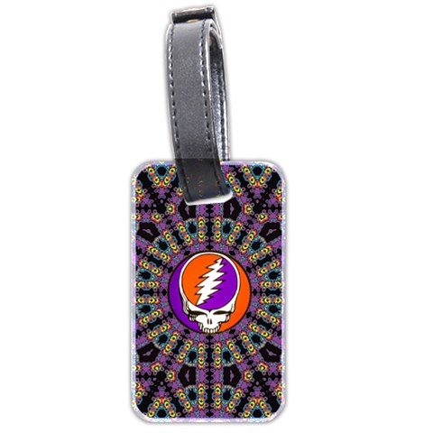 Gratefuldead Grateful Dead Pattern Luggage Tag (two sides) from ArtsNow.com Front