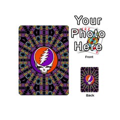 Gratefuldead Grateful Dead Pattern Playing Cards 54 Designs (Mini) from ArtsNow.com Back