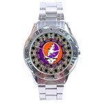 Gratefuldead Grateful Dead Pattern Stainless Steel Analogue Watch