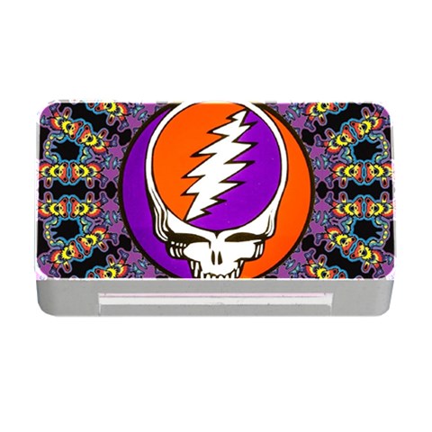 Gratefuldead Grateful Dead Pattern Memory Card Reader with CF from ArtsNow.com Front