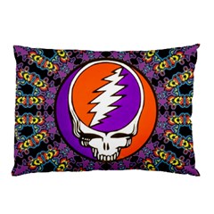 Gratefuldead Grateful Dead Pattern Pillow Case (Two Sides) from ArtsNow.com Back
