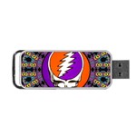 Gratefuldead Grateful Dead Pattern Portable USB Flash (Two Sides)