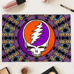 Gratefuldead Grateful Dead Pattern Cosmetic Bag (XXL) from ArtsNow.com Front